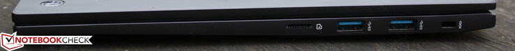 Lettore di schede, 2 USB 3.1 Gen2 Type-A, slot Kensington