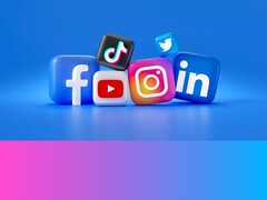 Loghi di piattaforme di social media popolari