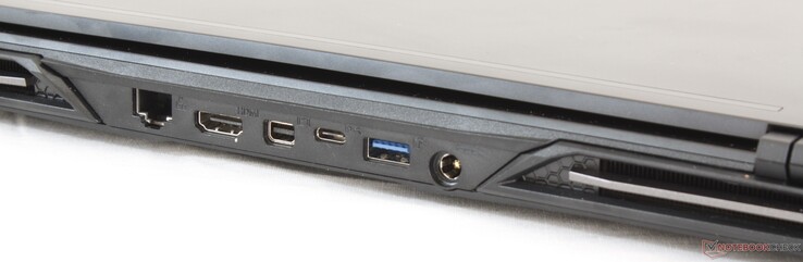 Leto Posteriore: Gigabit RJ-45, HDMI 2.0, mDP 1.3, USB 3.0 Type-C, USB 3.0 Type-A, alimentazione AC