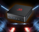 Redragon MPC745 Mini PC su uno sfondo futuristico
