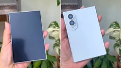 Sottile, leggero e compatto: Un'unità fittizia del Samsung Galaxy Z Fold 8 (Wide) appare in un primo video hands-on.