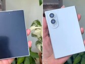 Sottile, leggero e compatto: Un'unità fittizia del Samsung Galaxy Z Fold 8 (Wide) appare in un primo video hands-on. 