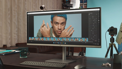 L&#039;HP Envy 34 pollici All-in-One Desktop PC presenta una RTX 3080, non una RTX 3080 SUPER. (Fonte immagine: HP)