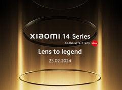 La serie Xiaomi 14 viene lanciata a livello globale il 25 febbraio. (Fonte: Xiaomi)