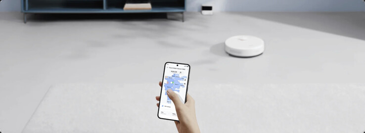 Il robot aspirapolvere Xiaomi S40C (nella foto) può essere controllato tramite l'app Xiaomi Home. (Fonte: Xiaomi)