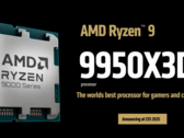 AMD Ryzen 9 9950X3D e Ryzen 9 9900X3D sono ora ufficiali (fonte immagine: AMD)