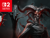 Copertina di Diablo 4 con il logo di Nintendo Switch 2 (modificata tramite Canva).