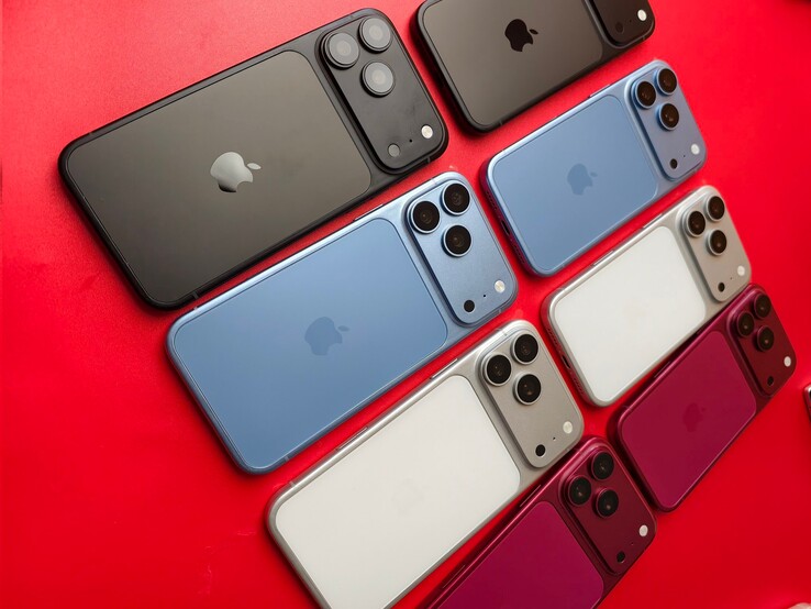 Modelli fittizi di iPhone 18 Pro trapelati.