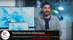 Il canale YouTube di Notebookcheck ha recentemente superato il traguardo dei 50.000 abbonati. (Fonte: NotebookcheckReviews su YouTube)