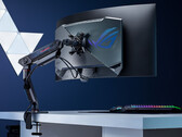 ROG Swift OLED PG39WCDM offre il 32% di spazio in più sullo schermo rispetto a un tipico ultrawide da 34 pollici. (Fonte immagine: Asus)