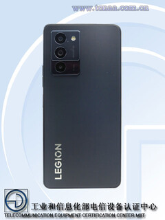 Legion Y700 ha ufficialmente uno smartphone abbinato. (Fonte: TENAA)