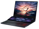 Il lancio dell'Asus ROG Zephyrus Duo GX551QS con Ryzen 9 5900H e RTX 3080 Mobile è previsto durante il CES 2021. (Nella foto: Asus ROG Zephyrus Duo GX550LXS).