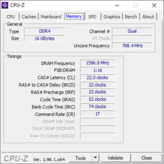 Memoria CPU-Z