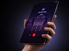 Si prevede che il prossimo tablet da gioco “ Legion ” sarà dotato di un display OLED. Nell’immagine: una foto promozionale che mostra lo schermo del tablet.