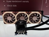 Il radiatore CPU AIO di Noctua presentato al Computex 2025. (Fonte: Computerbase)