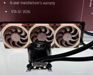 Il radiatore CPU AIO di Noctua presentato al Computex 2025. (Fonte: Computerbase)