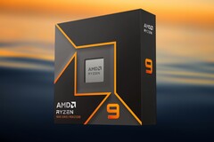 L'ammiraglia Ryzen 9 9950X ha 16 core distribuiti su due CCD a 8 core. (Fonte immagine: AMD, Jeremy Bishop su Unsplash, modificato)