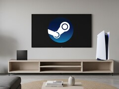 Steam Machine e PS5 viste in un soggiorno