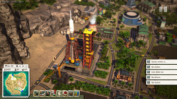 Un'immagine che raffigura un razzo in Tropico 5.