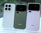 I tre smartphone di nuova generazione di Xiaomi affiancati. (Fonte immagine: Xiaomi)