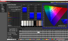 ColorChecker prima della calibrazione