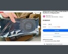 L'inserzione su eBay della scheda grafica Nvidia GeForce RTX 2080 Ti Turbo da 22 GB GDDR6 modificata per l'intelligenza artificiale