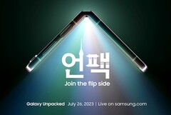 Il Galaxy Z Flip5 sarà uno dei numerosi dispositivi che Samsung lancerà nel corso del mese. (Fonte: Samsung)