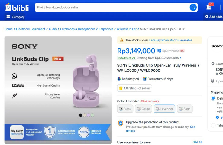 (Fonte: Blibli via The Walkman Blog)