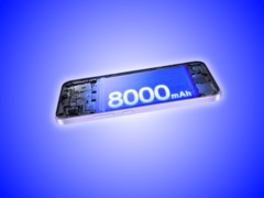 Oppo K15s integra una batteria da 8.000 mAh.