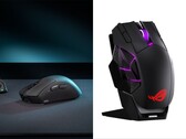 Mouse da gioco ROG Gladius IV Ace (a sinistra) e ROG Spatha X 65K (a destra).