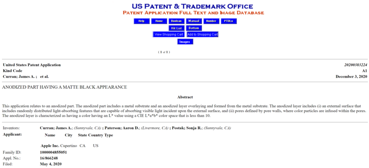 (Fonte immagien: USPTO)