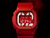 Il nuovo orologio G-Shock x Evangelion seguirà il modello DW-5600EVA-02 (nella foto). Fonte immagine: hicco0414 su eBay