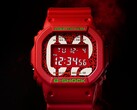 Il nuovo orologio G-Shock x Evangelion seguirà il modello DW-5600EVA-02 (nella foto). Fonte immagine: hicco0414 su eBay