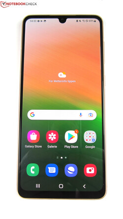 In recensione: Samsung Galaxy A33 5G. Il dispositivo per la recensione è stato fornito da Samsung Germania.
