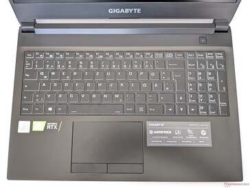 Gigabyte G5 - Dispositivi di input