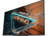Il Gigabyte S55U si estende per 54,6 pollici e ha un'uscita a 4K/120 Hz. (Fonte immagine: Gigabyte)