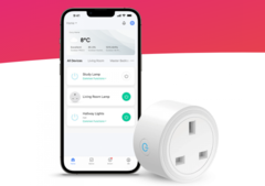 La Humax Wi-Fi Smart Plug fornisce in-app metriche di utilizzo dell'energia come i kWh totali. (Fonte: Humax)