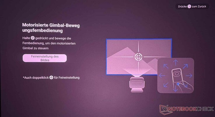 Il gimbal motorizzato con intelligenza artificiale semplifica l’allineamento.