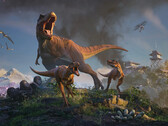 Immagine dal gioco Jurassic World Evolution 3. (Fonte: jurassicworldevolution.com)