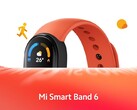 Il Mi Band 6/Mi Smart Band 6 è stato presentato con un display più grande del Mi Band 5. (Fonte immagine: Xiaomi - modificato)