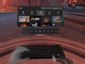 L'aggiornamento software di Oculus v37 include il supporto a Apple Magic Keyboard. (Fonte immagine: Oculus)