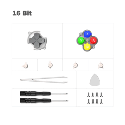 Il set di pulsanti Retroid Pocket Nova include tutti gli strumenti necessari.