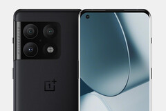 Il OnePlus 10 Pro e il suo insolito alloggiamento per la fotocamera. (Fonte: @OnLeaks)