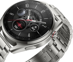 De Watch 3 Pro ziet er identiek uit als het model van vorig jaar. (Afbeelding bron: Huawei)