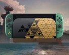 Immagine della console Switch 2 in edizione per il 40° anniversario di Zelda