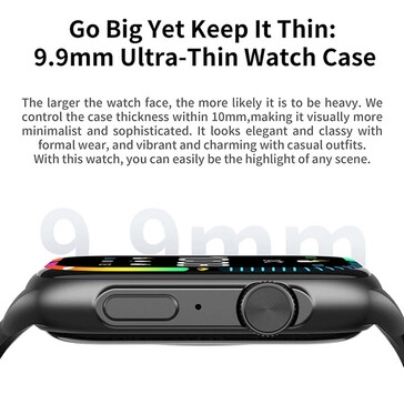 Lo smartwatch Lenovo è piuttosto sottile