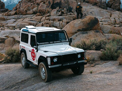 Il nuovo piatto Starlink Performance Kit più resistente. (Fonte: SpaceX)