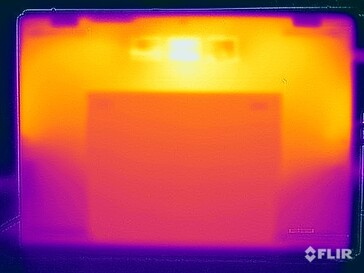 Test di sollecitazione delle temperature di superficie (in basso)