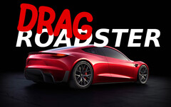 La Roadster di prossima generazione di Tesla avrà presumibilmente un&#039;acceletazione simile a quella di un dragster, ma gli esperti hanno dei dubbi. (Fonte immagine: Tesla - modificato)