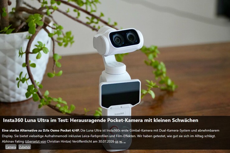 La nostra recensione di Insta360 Luna Ultra